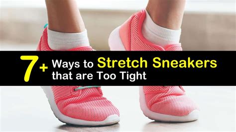 how can i stretch my tennis shoes|how to expand tight sneakers.